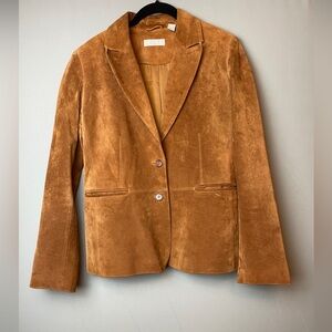 Kate Hill Brown Suede Jacket Size 6